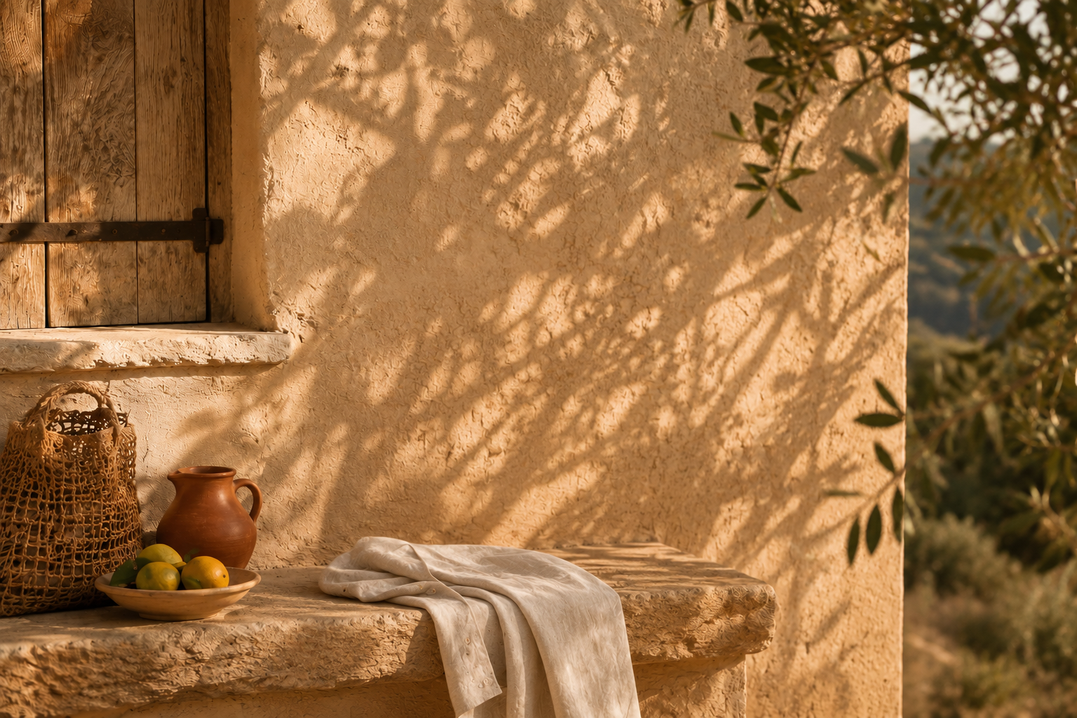 A warm, nostalgic summer scene capturing the mood and ease of Stokes Terrace Estate